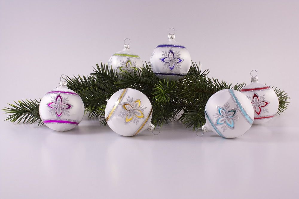 Christbaumkugel 10x8x11 cm mehrfarbig 64033 Christbaumkugel 10x8x11 cm mehrfarbig 64033