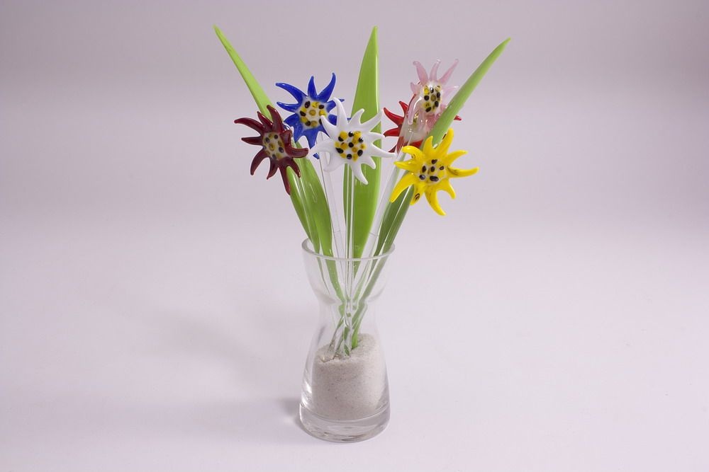 Bowlespie&szlig;e aus Glas 10-teiliges Set Edelwei&szlig;