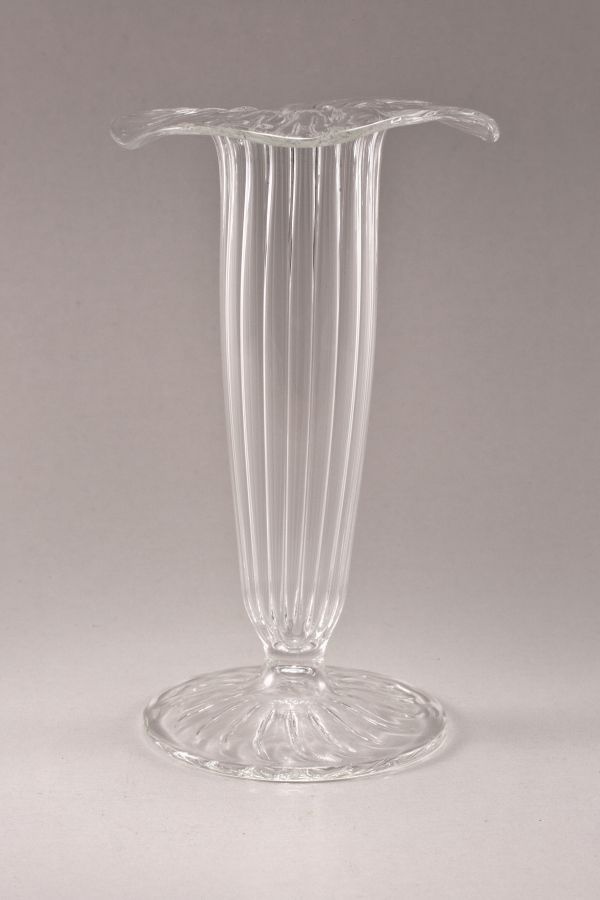 Mini-Vase aus Glas für Sektspieße transparent