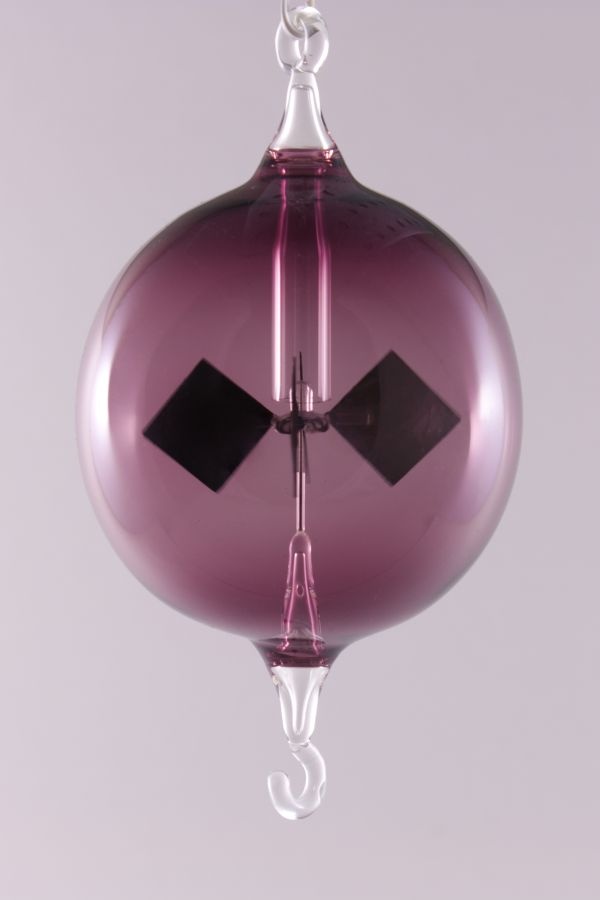 Lichtmühle Radiometer hängend 6 cm violett