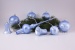 21teiliges Set Eishellblau uni