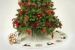 Baumdecke für den Weihnachtsbaum Hirsch